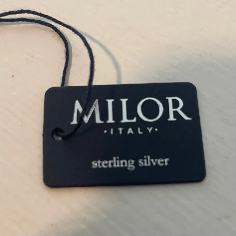 Milor Sterling Silver Western Charm Bracelet with 5 Charms
